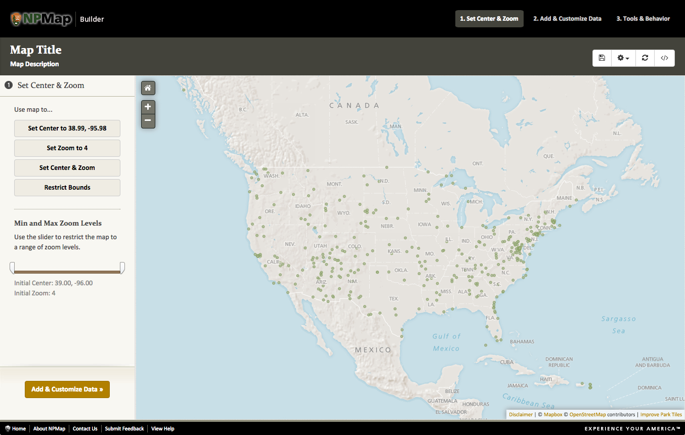 Builder's Mapping Interface